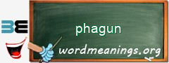 WordMeaning blackboard for phagun